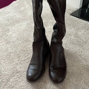 Womens Brown Riding Boots